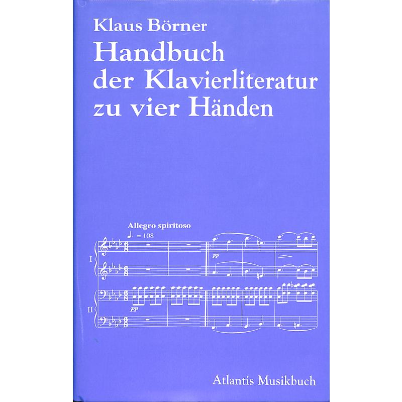 Handbuch der Klavierliteratur zu vier Händen