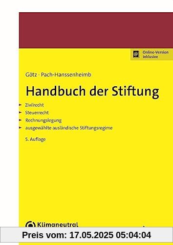 Handbuch der Stiftung