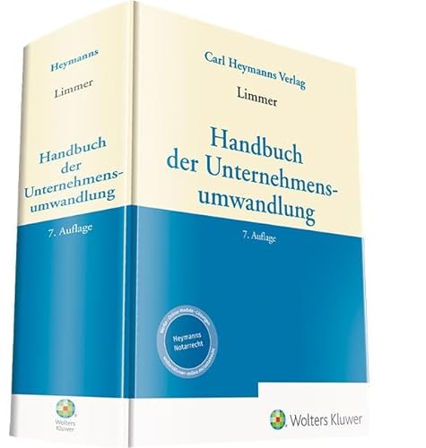 Handbuch der Unternehmensumwandlung von Heymanns, Carl