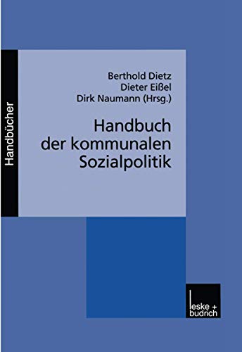 Handbuch der kommunalen Sozialpolitik von VS Verlag für Sozialwissenschaften