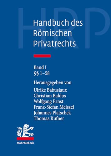 Handbuch des Römischen Privatrechts von Mohr Siebeck