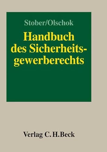 Handbuch des Sicherheitsgewerberechts