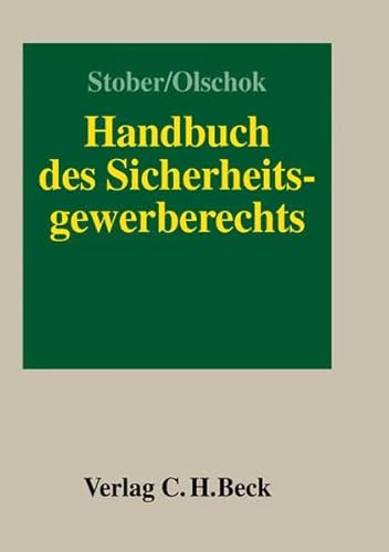 Handbuch des Sicherheitsgewerberechts