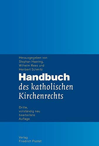 Handbuch des katholischen Kirchenrechts von Pustet, Friedrich GmbH