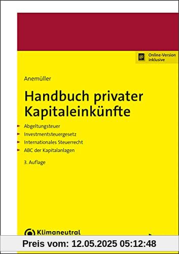 Handbuch privater Kapitaleinkünfte