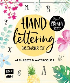 Handlettering - Das Starter-Set: Alphabete und Watercolor von Edition Michael Fischer