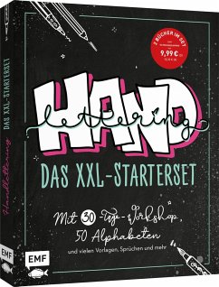Handlettering: Das XXL-Starterset - Dein Anfänger-Set mit 2 Büchern im Bundle von Edition Michael Fischer