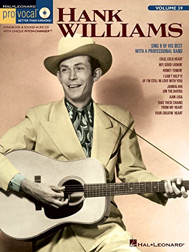 Hank Williams (Men's Edition) (Pro Vocal Vol.39): Noten, CD für Chor: Pro Vocal Men's Edition Volume 39
