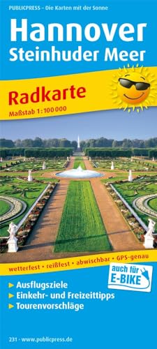 Hannover - Steinhuder Meer: Radkarte mit Ausflugszielen, Einkehr- & Freizeittipps, wetterfest, reissfest, abwischbar, GPS-genau. 1:100000 (Radkarte: RK)