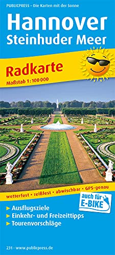 Hannover - Steinhuder Meer: Radkarte mit Ausflugszielen, Einkehr- & Freizeittipps, wetterfest, reissfest, abwischbar, GPS-genau. 1:100000 (Radkarte: RK)