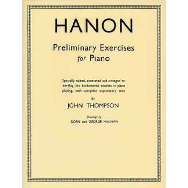 Hanon preliminary exercises