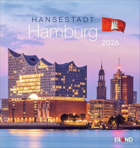 Hansestadt Hamburg Postkartenkalender 2026: Die Hansestadt von ihrer schönsten Seite in einem Tisch-Kalender. Postkarten mit eindrucksvollen Fotos zum ... und Verschicken. (Postkartenkalender Eiland) von Eiland
