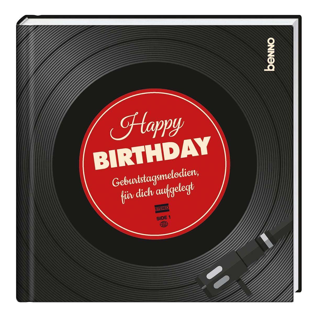 »Happy Birthday« Geburtstagsbuch von St. Benno Verlag