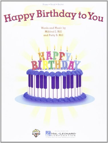 Happy Birthday To You (PVG): Noten für Klavier, Gesang, Gitarre: Piano-vocal-guitar