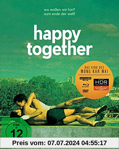 Happy Together (Wong Kar Wai) (Special Edition) (4K-UHD) (+ BR) (+ DVD) [Blu-ray]