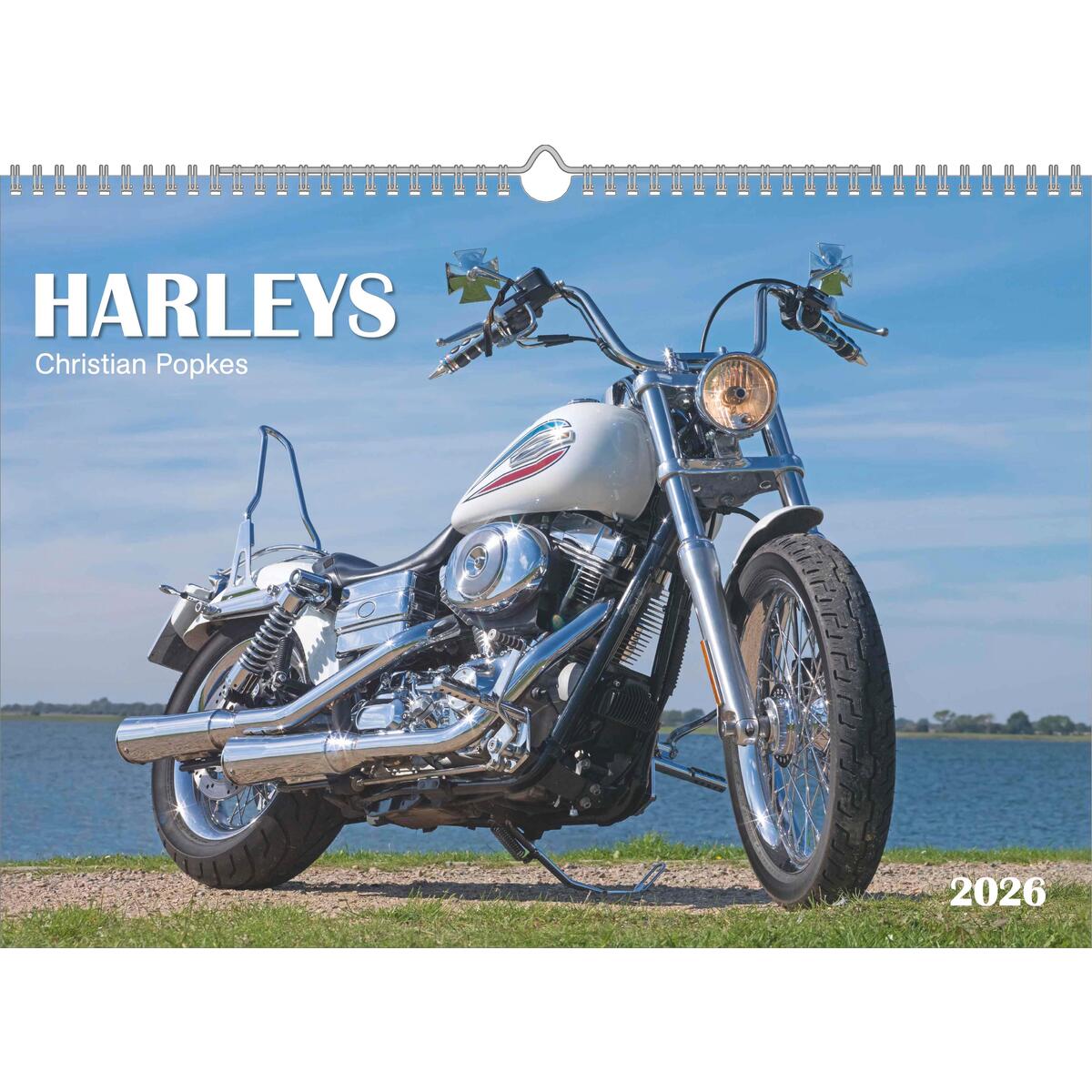 Harleys 2026 - Wand-Kalender - 42x29,7 - Motorrad von Neumann Verlage GmbH & Co