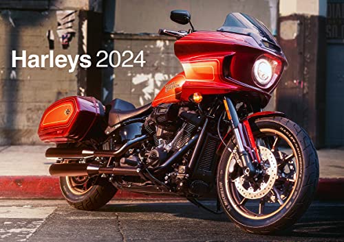 Harleys: Harley Davidson Kalender 2024 von ML Publishing LLC