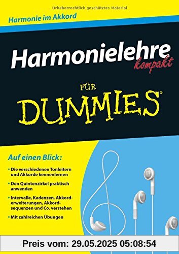 Harmonielehre kompakt für Dummies