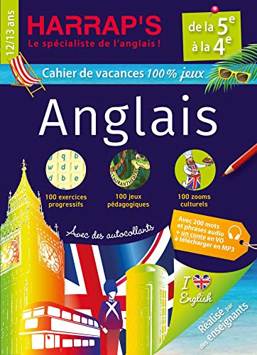 Harrap's cahier de vacances Anglais 5ème Harrap's cahier de vacances Anglais 5ème von HARRAPS
