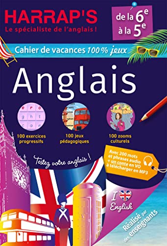 Harrap's cahier de vacances anglais 6ème