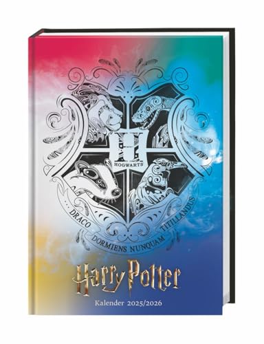 Harry Potter Hogwarts Schülerkalender A5 2026 - 17 Monate ab August 2025: Mehr Magie im Schulalltag: Buchkalender für alle Fans von Harry, Ron und ... viel Platz für Notizen (Kalenderbücher Heye) von Heye