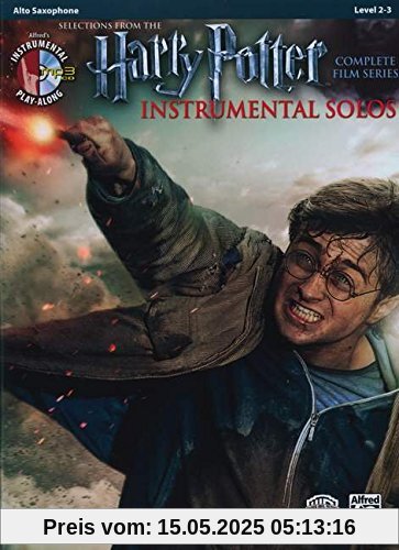 Harry Potter Instrumental Solos from the complete Film Series: Alto Sax (Book & CD) (Pop Instrumental Solo)