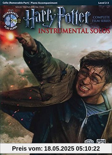 Harry Potter Instrumental Solos from the complete Film Series: Cello (Book & CD) (Pop Instrumental Solo)