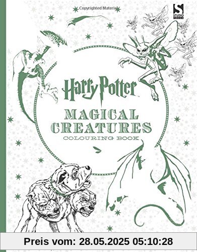 Harry Potter Magical Creatures Colouring Book