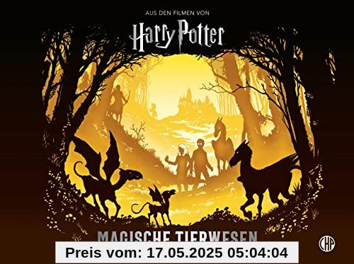 Harry Potter - Magische Tierwesen: Mit zauberhaften Scherenschnitt-Silhouetten | Die phantasievollen Wesen der Filme entdecken - mit zauberhaften ... Bestseller. Fan-Buch für alle Potternerds.