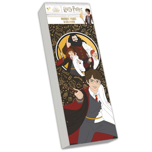 Harry Potter - Marque-pages brillants à colorier von PLAY BAC