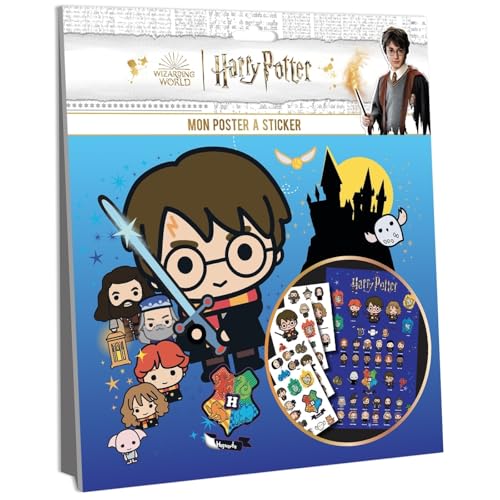 Harry Potter - Mon grand poster à créer: + de 40 stickers von PLAY BAC