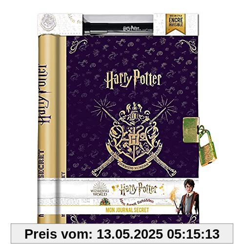 Harry Potter - Mon journal secret (avec encre invisible) 2023: Avec 1 stylo à encre invisible