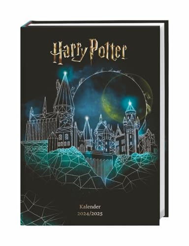 Harry Potter Schülerkalender A5 2024/2025: 17 Monate ab August 2024. Ein Terminplaner voller Magie für das Schuljahr 2024/25 mit Bildern aus der Welt ... x 21,5 cm (Kino-Entertainment Kalender Heye) von Heye