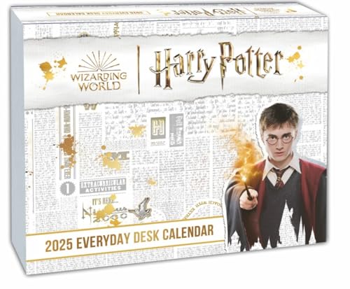 Harry Potter Tagesabreißkalender 2025: Magischer Kalender für jeden Tag mit Zitaten, Bildern und spannenden Details aus der Filmreihe. Tischkalender ... Aufhängen (Kino-Entertainment Kalender Heye) von Heye