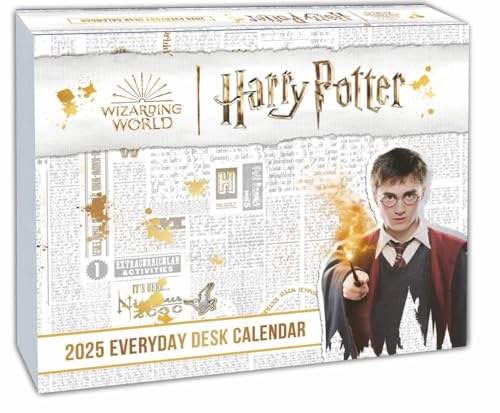 Harry Potter Tagesabreißkalender 2025: Magischer Kalender für jeden Tag mit Zitaten, Bildern und spannenden Details aus der Filmreihe. Tischkalender ... Auch zum Aufhängen (Tagesabreißkalender Heye)
