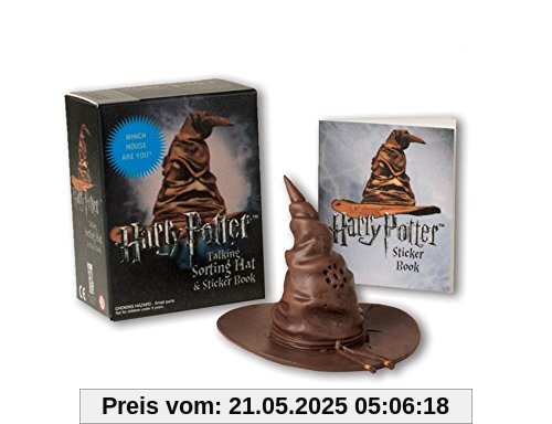 Harry Potter Talking Sorting Hat and Sticker Book: Which House Are You? (Miniature Editions)