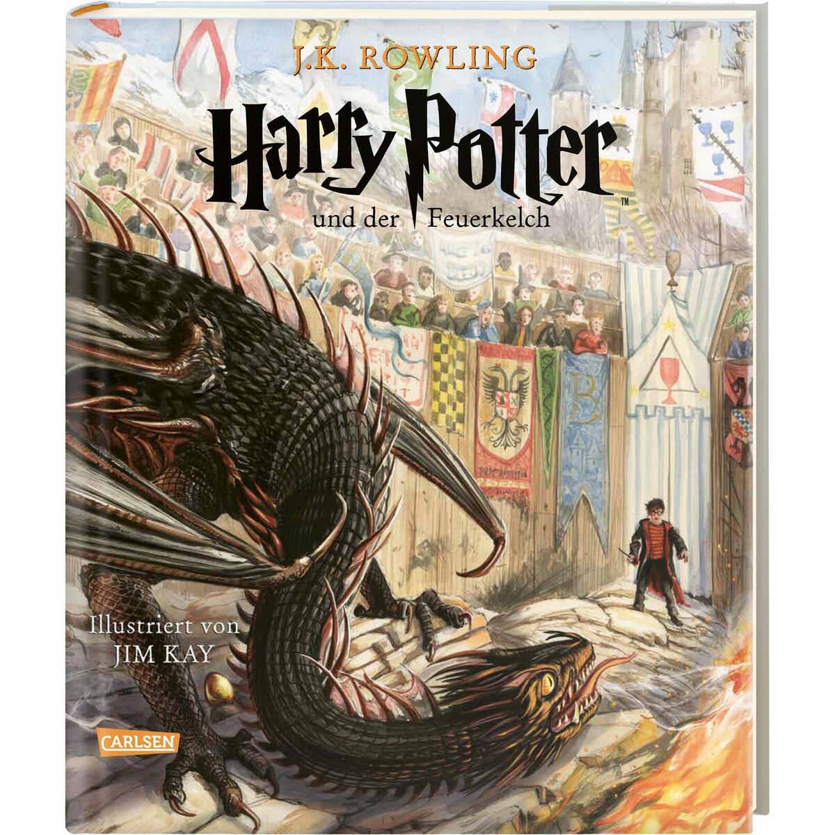Harry Potter und der Feuerkelch (farbig illustrierte Schmuckausgabe) (Harry Pott... von Carlsen Verlag GmbH