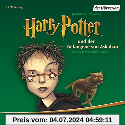 Harry Potter und der Gefangene von Askaban (Harry Potter, gelesen von Rufus Beck, Band 3)