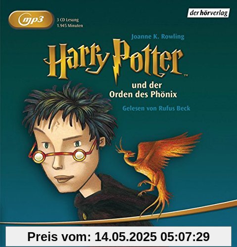 Harry Potter und der Orden des Phönix (Harry Potter, gelesen von Rufus Beck, Band 5)