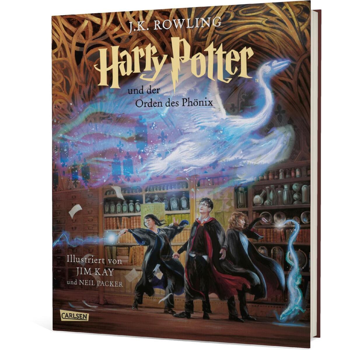 Harry Potter und der Orden des Phönix (farbig illustrierte Schmuckausgabe) (Harr... von Carlsen Verlag GmbH