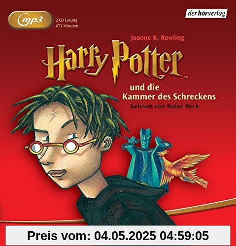 Harry Potter und die Kammer des Schreckens (Harry Potter, gelesen von Rufus Beck, Band 2)