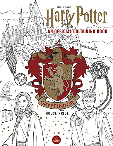 Harry Potter: Gryffindor House Pride: The Official Colouring Book von Batsford