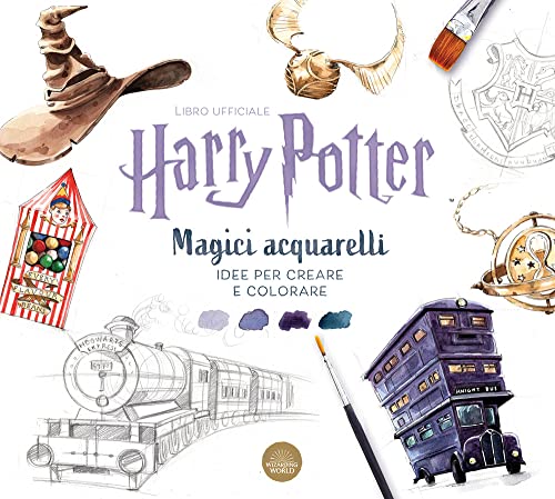 Harry Potter. Magici acquarelli. Idee per creare e colorare. Ediz. a colori (J.K. Rowling's wizarding world) von Nord-Sud