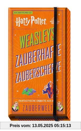 Harry Potter: Weasleys Zauberhafte Zauberscherze - Fantastische Objekte aus der Zauberwelt: Ausklapp-Set mit vielen herausnehmbaren Extras, Artefakte, ... Zauberscherze in den Harry-Potter-Filmen