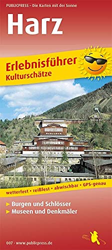 Harz - Kulturschätze: Erlebnisführer mit Informationen zu Freizeiteinrichtungen auf der Kartenrückseite, wetterfest, reißfest, abwischbar, GPS-genau. 1:140000 (Erlebnisführer: EF)