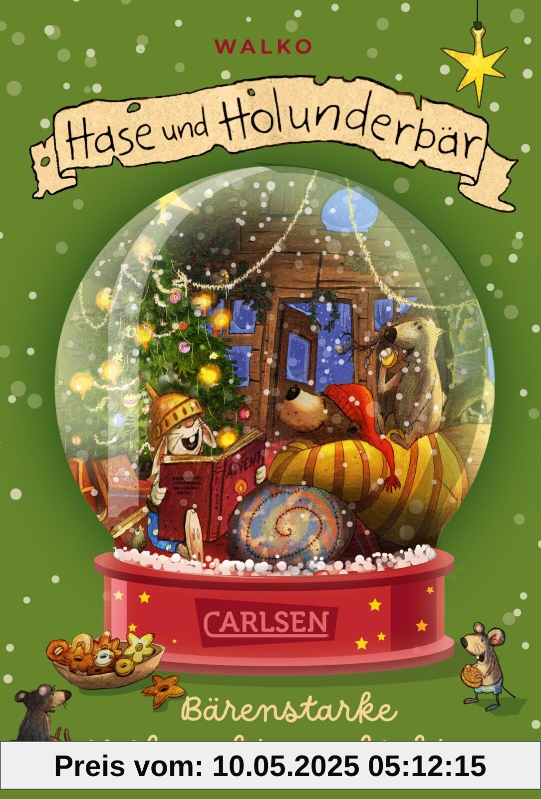 Hase und Holunderbär Doppelband: Die verlorene Weihnachtspost / Das wunderbare Weihnachtsfest: Auf Weihnachten warten mit Hase und Holunderbär ab 6 Jahren