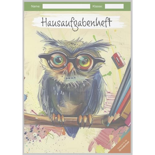 Hausaufgabenheft Grundschule Eule Hausaufgabenheft Grundschule Eule von ALPHA EDITION