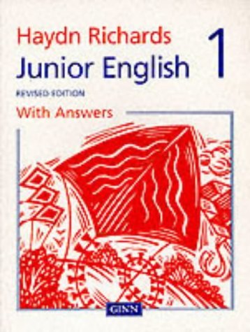 Haydn Richards : Junior English Pupil Book 1 With Answers -1997 Edition von Pearson ELT