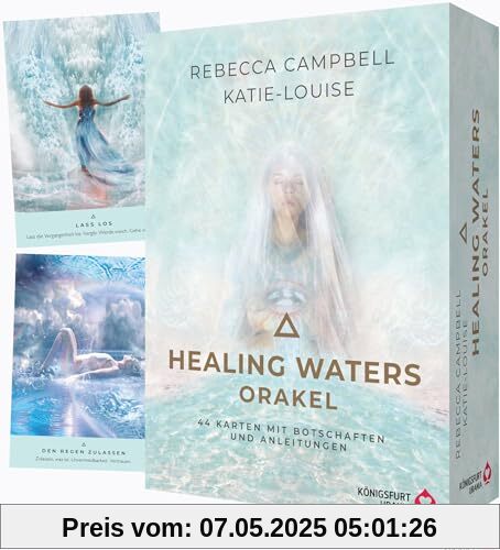 Healing Waters Orakel - 44 Karten mit Botschaften und Anleitungen: 44 Orakelkarten und 176-seitiges Booklet