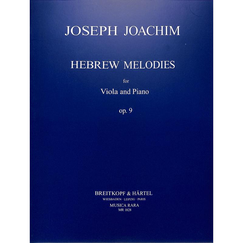 Hebrew melodies op 9 | Impressionen of Byron's poems Hebrew melodies op 9 | Impressionen of Byron's poems